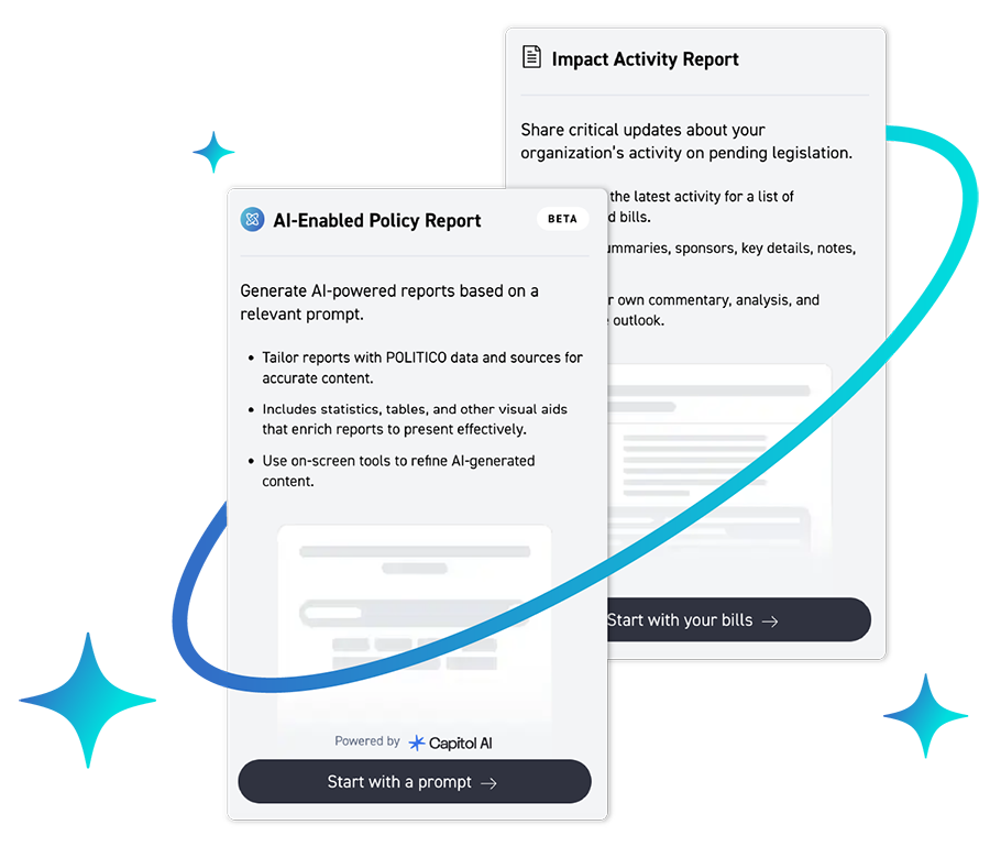 POLITICO’s Policy Intelligence Assistant